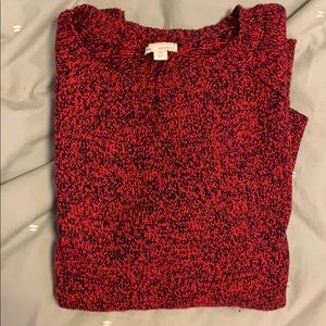 Red and navy gap sweater size small